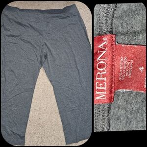 SIZE 4X	MERONA	pants lounge grey very soft no pockets